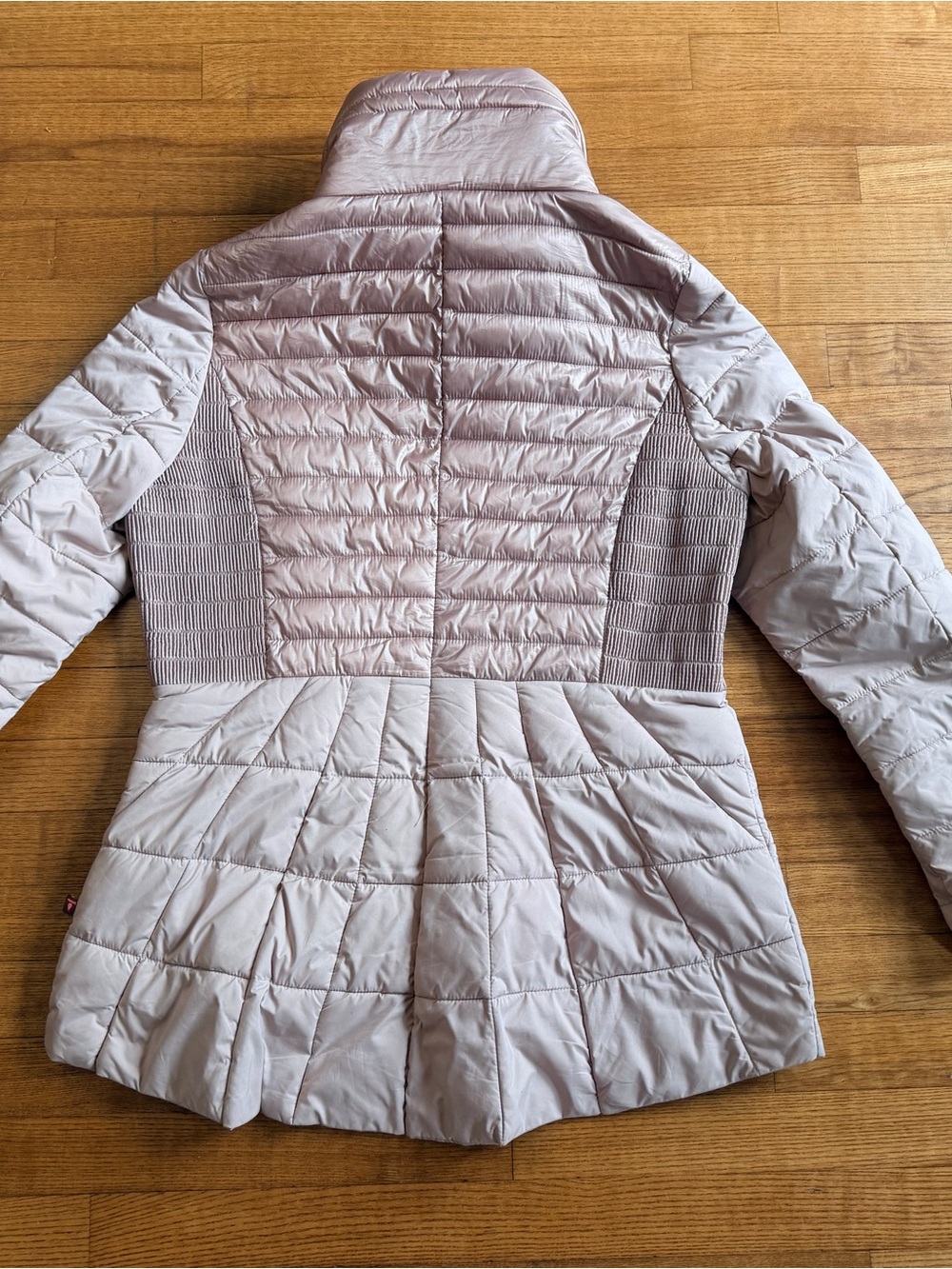 EUC Bernardo PrimaLoft Duck Free Puffer Jacket L Pink Rose Gold hardwear Y2K - Picture 9 of 9
